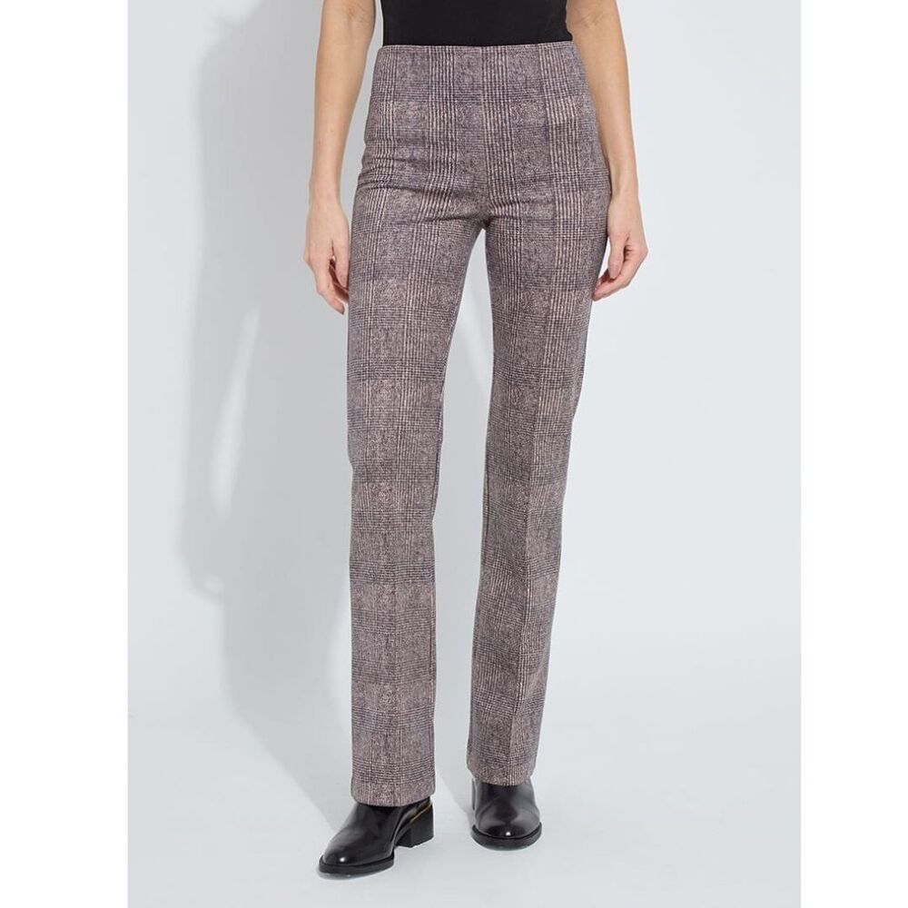 Lysse Elysse Plush Plaid Neoprene Pants Size Medium New